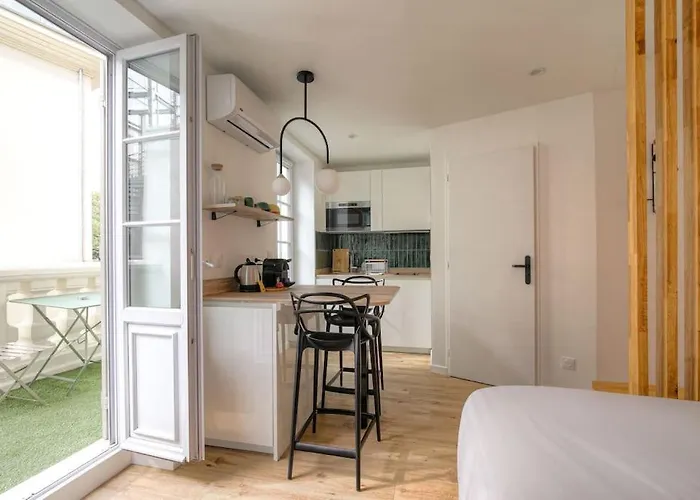 Joli Studio Climatise Avec Terrasse - Lyon Centre