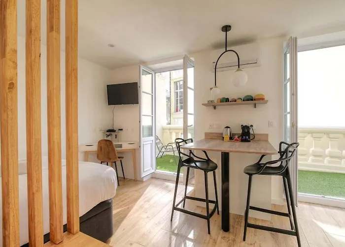 Joli Studio Climatise Avec Terrasse - Lyon Centre